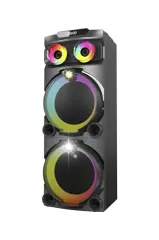 Torima DR-1230 Siyah RGB Ledli Dahili 2 Mikrofon Kumandalı Woofer Bluetooth Hoparlör