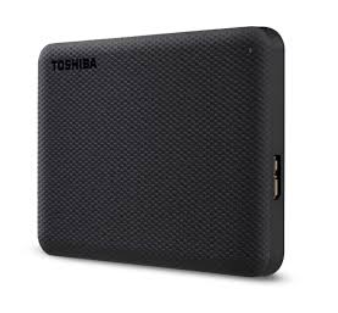 TOSHIBA CANVIO ADVANCED BLACK 2.5'' 1TB 3.0 EXTERNAL HDD