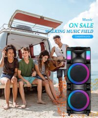 DR-1231 Subwoofer bas ahşap hoparlör Surround ses ev sineması multimedya Bluetooth ahşap hoparlörler Bluetooth kutusu