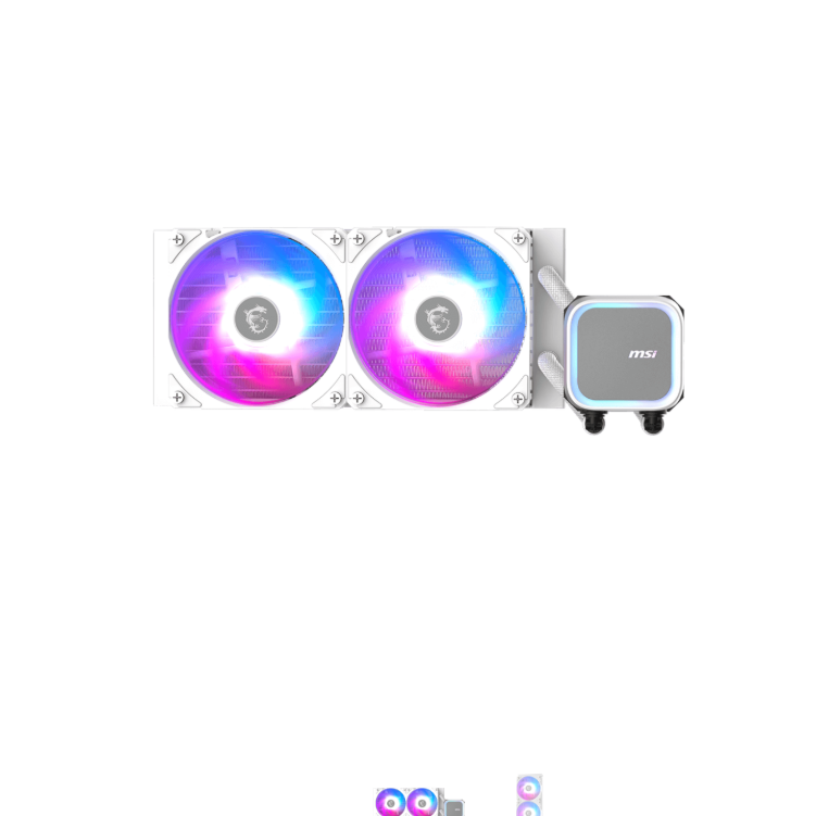MSI MAG CORELIQUID A13 240mm ARGB Sıvı Soğutucu 1700/AM5 1851,1700,AM4,AM5 BEYAZ