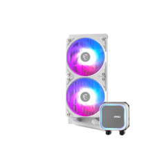 MSI MAG CORELIQUID A13 240mm ARGB Sıvı Soğutucu 1700/AM5 1851,1700,AM4,AM5 BEYAZ