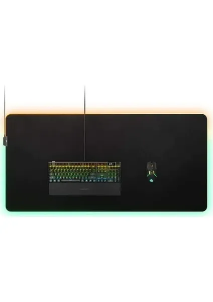 SteelSeries QCK Prism Cloth 3XL 63511 Siyah Oyuncu Mouse Pad