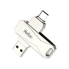 NETAC U782C 64GB USB 3.0+TYPE-C DUAL FLASH BELLEK