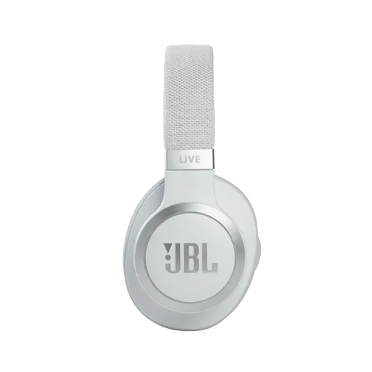 JBL Live 660NC Katlanabilir Kulak Üstü Bluetooth Kulaklık, Beyaz