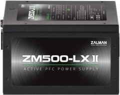 Zalman ZM500-LXII 500W Siyah Güç Kaynağı