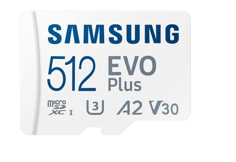 SAMSUNG EVO PLUS 512GB MICROSDXC UHS-I U3 V30 A2 160MB/S