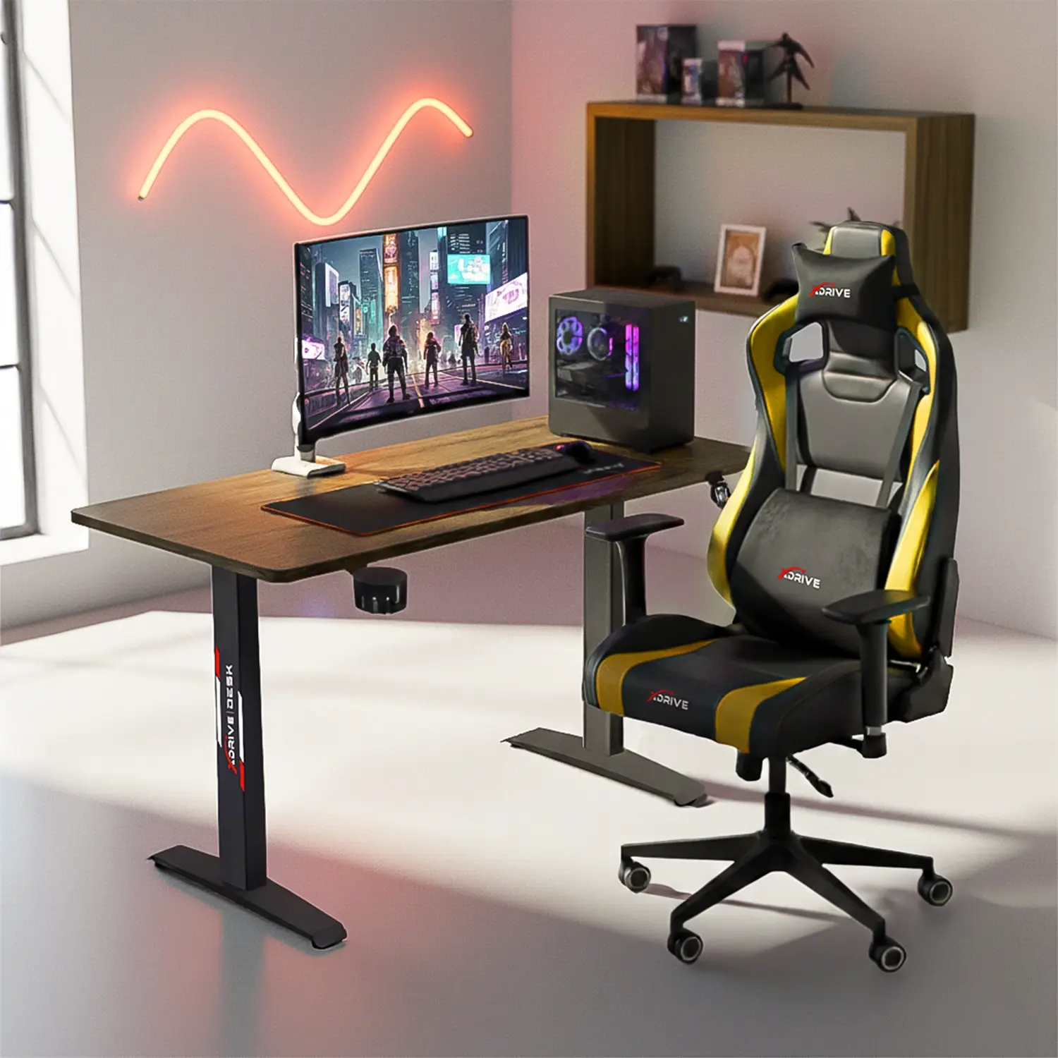 xDrive Rüzgar Oyuncu Masası Barok  120*60