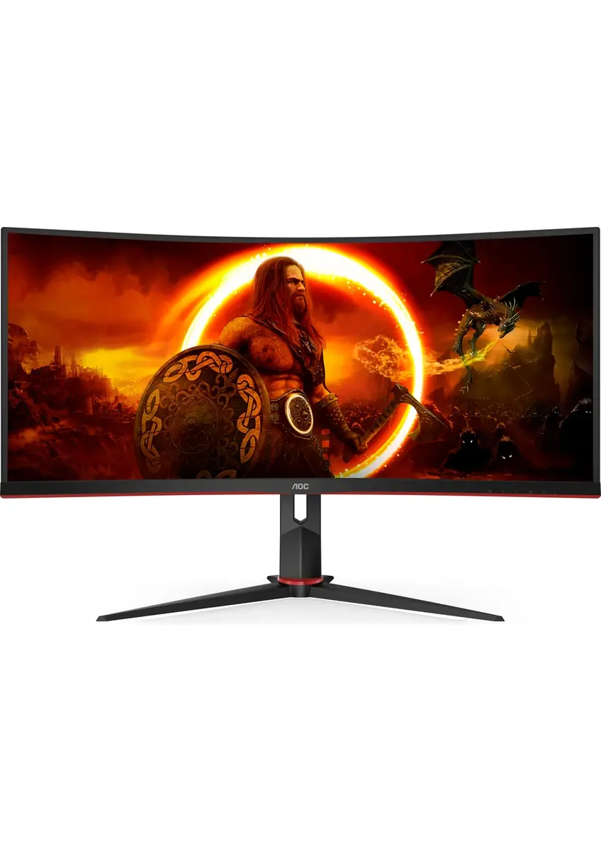 AOC CU34G2XP/BK 34''180Hz 1ms WQHD HDR400 Fast VA Curved Oyuncu Monitörü