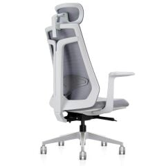 xDrive XD-1010 Fileli Başlıklı Çalışma Koltuğu Gri