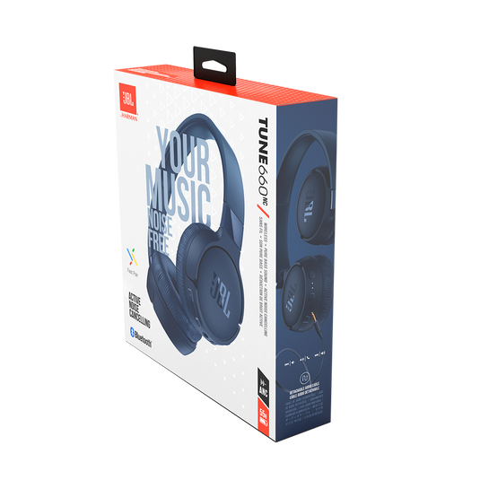 JBL Tune 660 BT NC Bluetooth Kulaklık, OE, Mavi