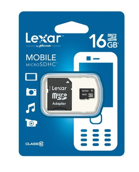 LEXAR 16GB MICRO SD KART CLASS10