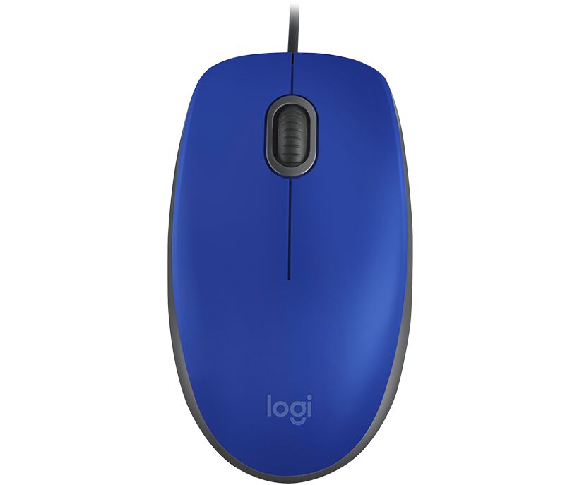 Logitech M110 Mavi Kablolu Optik Mouse