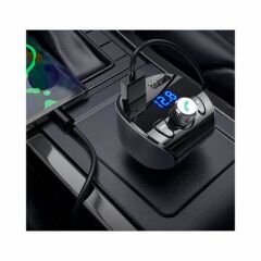 Joyroom JR-CL02 Bluetooth Hızlı Şarjlı Araç Fm Transmitter