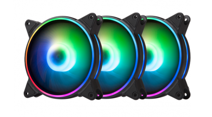GAMEPOWER AIR TURBINE ARGB 3x12C FAN (KONTROLCÜ VE UZAKTAN KUMANDA DAHİL DEĞİL)