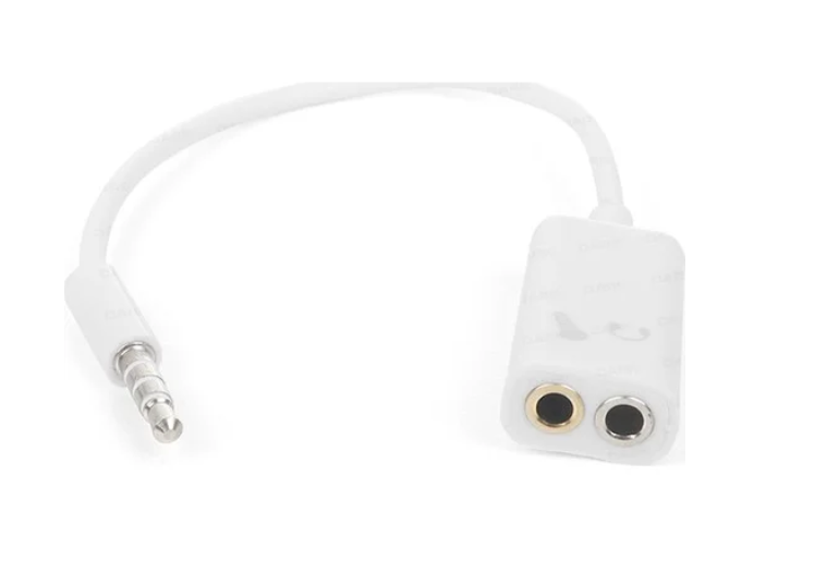 DARK 4 PIN 3.5MM STEREO ERKEK/2x3.5MM STEREO DİŞİ ÇEVİRİCİ Y KABLO