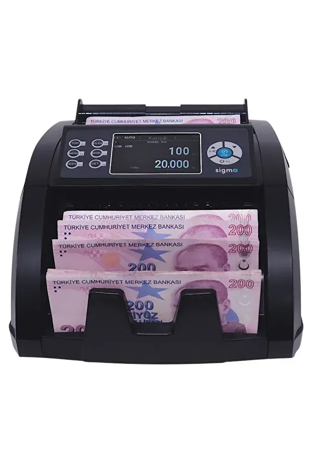 Sigma SC 8520 Pro 5 Ülke Karışık Sayım Para Sayma Makinesi-Kıbrıs