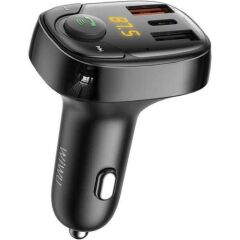 Wiwu PC600 36W Hızlı Şarj Destekli Dijital Göstergeli Bluetooth Fm Transmitter