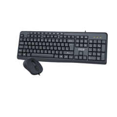 Inca IMK-372T Wired Slim Design Soft Touch Q Keyboard&Mouse Set
