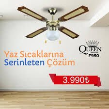 Queen 42'' F950,Tavan Vantilatoru