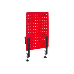 Twisted Minds TM-GPB-04-B Gaming Kelepçe Montajlı Pegboard, Mat Kırmızı