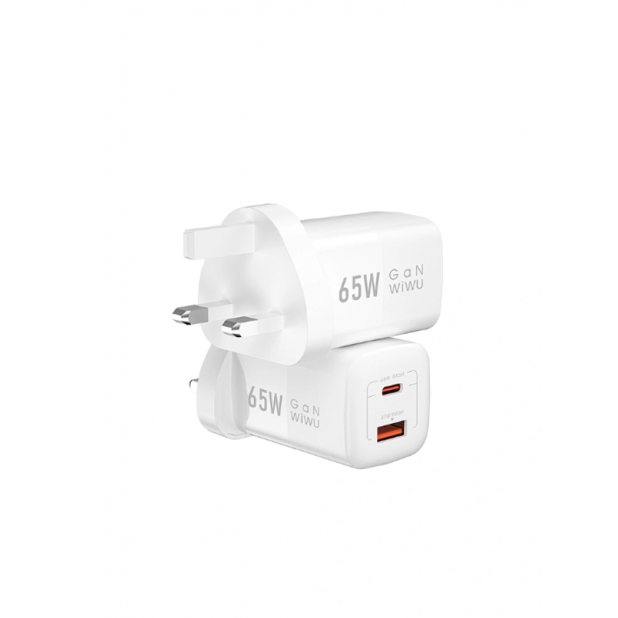 Wiwu Nano Serisi 65W PD+QC Hızlı Şarj Adaptörü