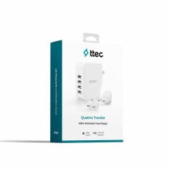 Ttec Quattro 2SC02BUK Seyehat Şarj Adaptörü