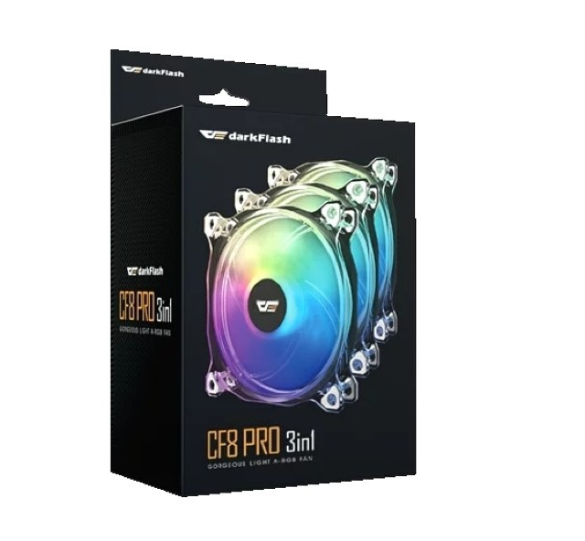 DARKFLASH DF CF8 PRO 3IN1 KASA FANI