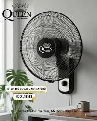 16'' QUEEN,WF400 DUVAR,VANTILATORU
