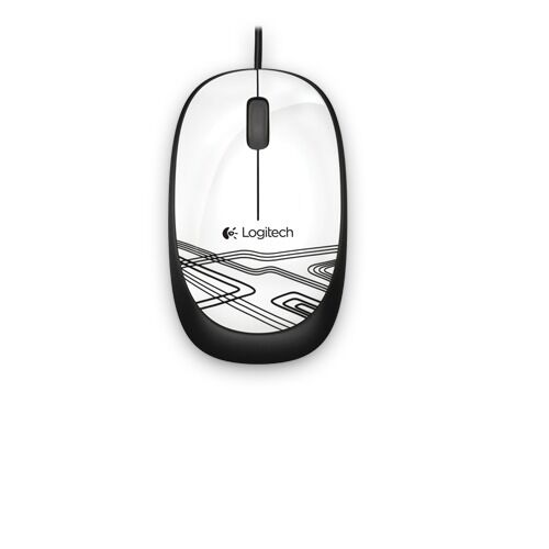 Logitech M105 Beyaz Kablolu Optik Mouse