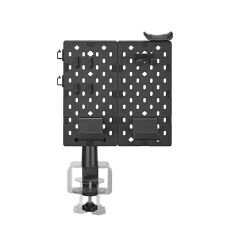 Twisted Minds TM-S06-1-B Kulaklık ve Kontrol Cihazı İçin Masaya Monte Pegboard Tutucu
