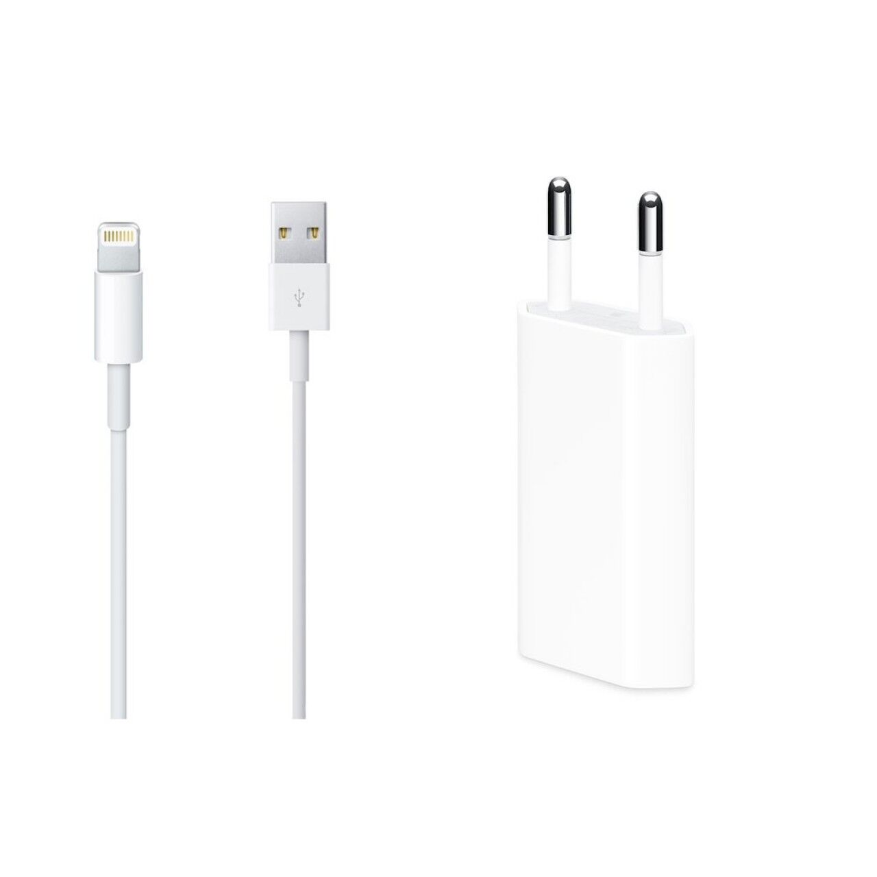 Apple Usb Güç Adaptörü Ve Şarj Kablosu, Beyaz