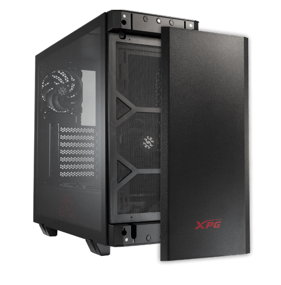 XPG INVADER X USB3.2 FANSIZ TEMPERLI FULL TOWER SİYAH KASA