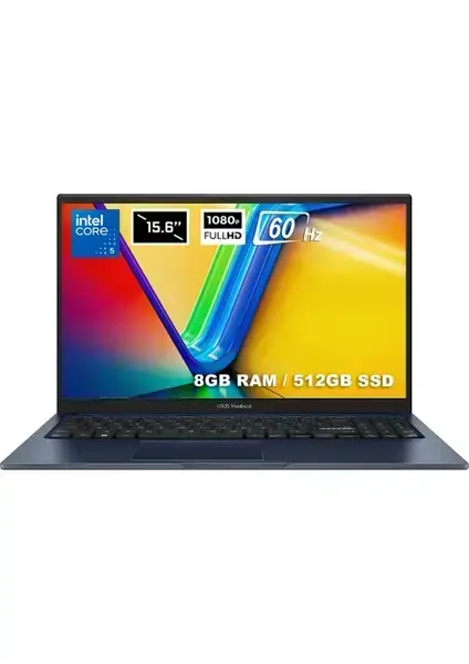 ASUS VIVOBOOK 15 X1504VA-BQ5456 15.6'' C7-150U 16GB 512GB DOS