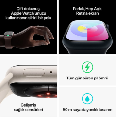 Apple Watch Series 9 41mm MR8X3 kırmızı