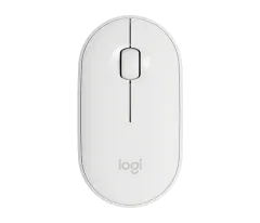 Logitech Pebble M350 Bluetooth Optik Mouse, Beyaz