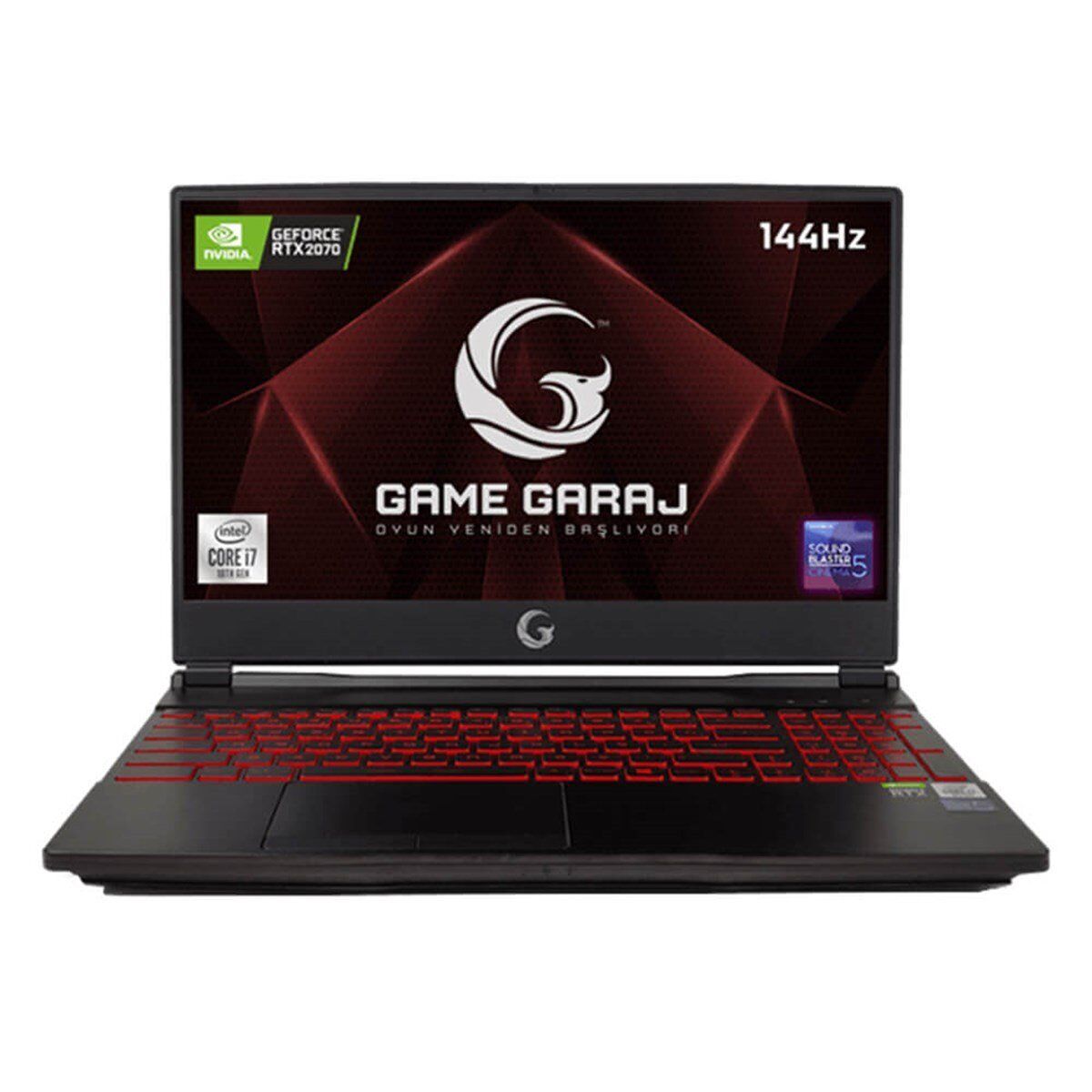 Game Garaj Fenix 10TN-C01 i7-10750H 16GB 512GB SSD RTX2070 15.6'' Full HD Oyuncu Notebook