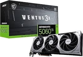 MSI VGA GEFORCE RTX5060 8G VENTUS 3X OC GDRR7 128B DX12 PCIE 5.0 X16 (3XDP 1XHDMI)