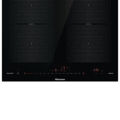 HISENSE HI601FM 4 GÖZLÜ 60CM CAM İNDÜKSİYON ANKASTRE OCAK SİYAH