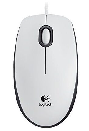 Logitech M100 Beyaz Kablolu Optik Mouse