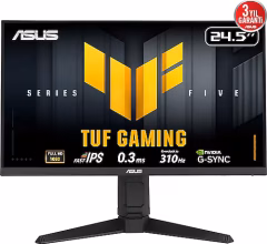 ASUS 24.5 TUF GAMINGVG259QMRL5A IPS 1MS 310MHZ 11920X1080  Monitör