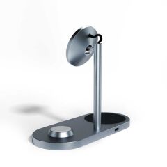 Wiwu Power Air X23 3 in 1 Kablosuz Şarj Standı