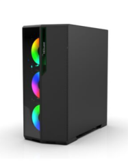 INCA EGM-17XB 4X120mm ARGB Fan Control Remote USB 3.0 Mid-Tower ATX Tempered Glass Gamıng KASA (PSU YOK)