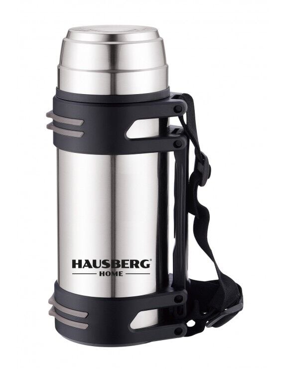 Hausberg HB-1456 çift duvarlı vakumlu seyahat termosu 2L