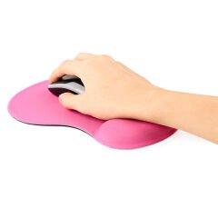 Hiper HMP-P20 Bileklikli Jel Pembe Mouse Pad