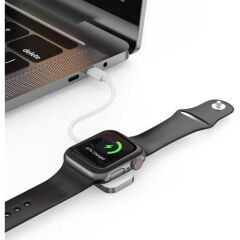 Wiwu M16 2.5W Akıllı Saat Şarj Aleti, Beyaz