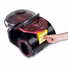 Arnica Bora 7000 Su Filtreli Elektrikli Süpürge Kırmızı