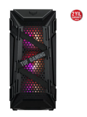 ASUS TUF GAMING GT301 USB3.2 3x12CM ARGB + 12CM FAN PENCERELI ATX SIYAH KASA